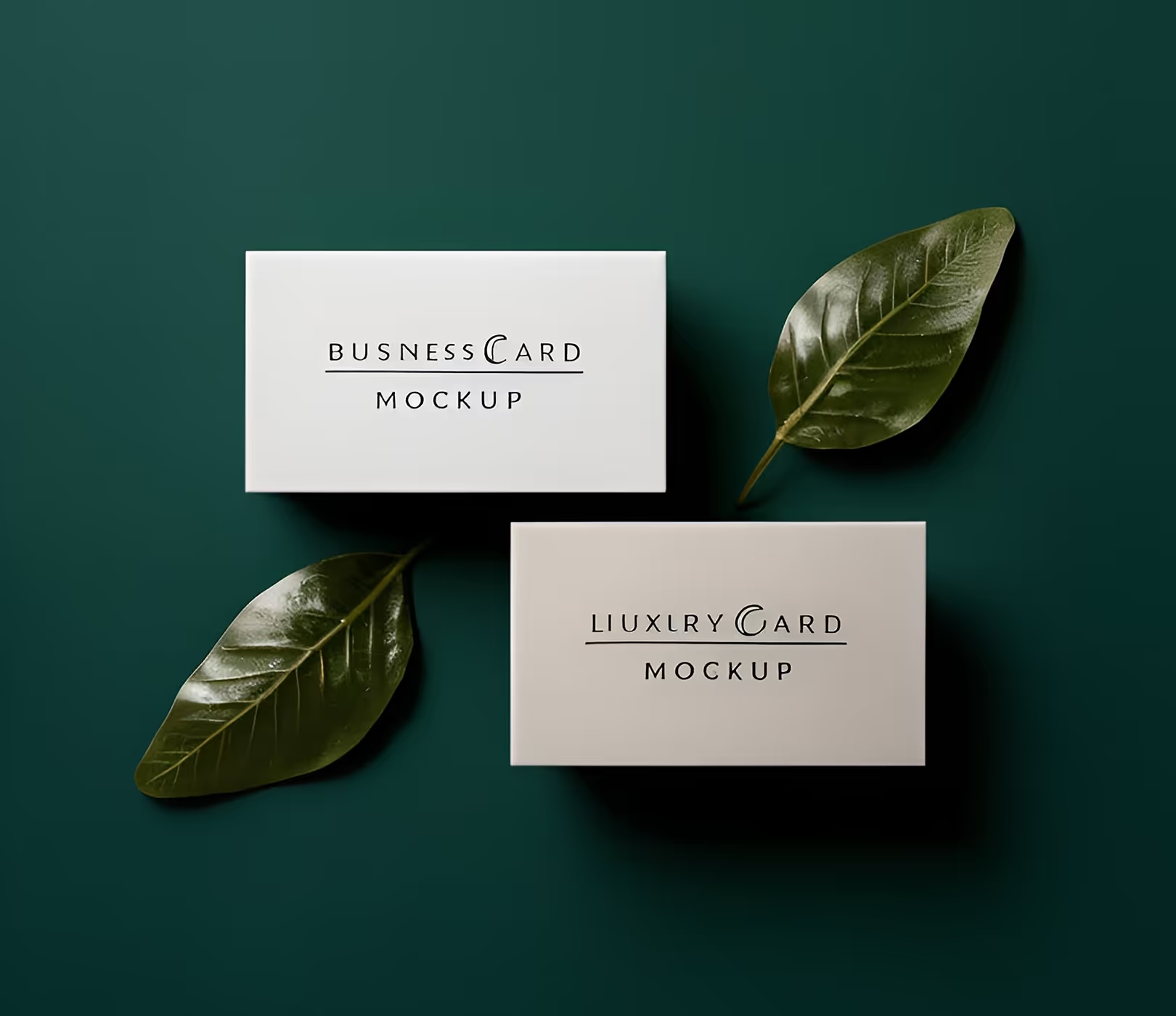 Floral Botanical Matt Business Card project visual 5