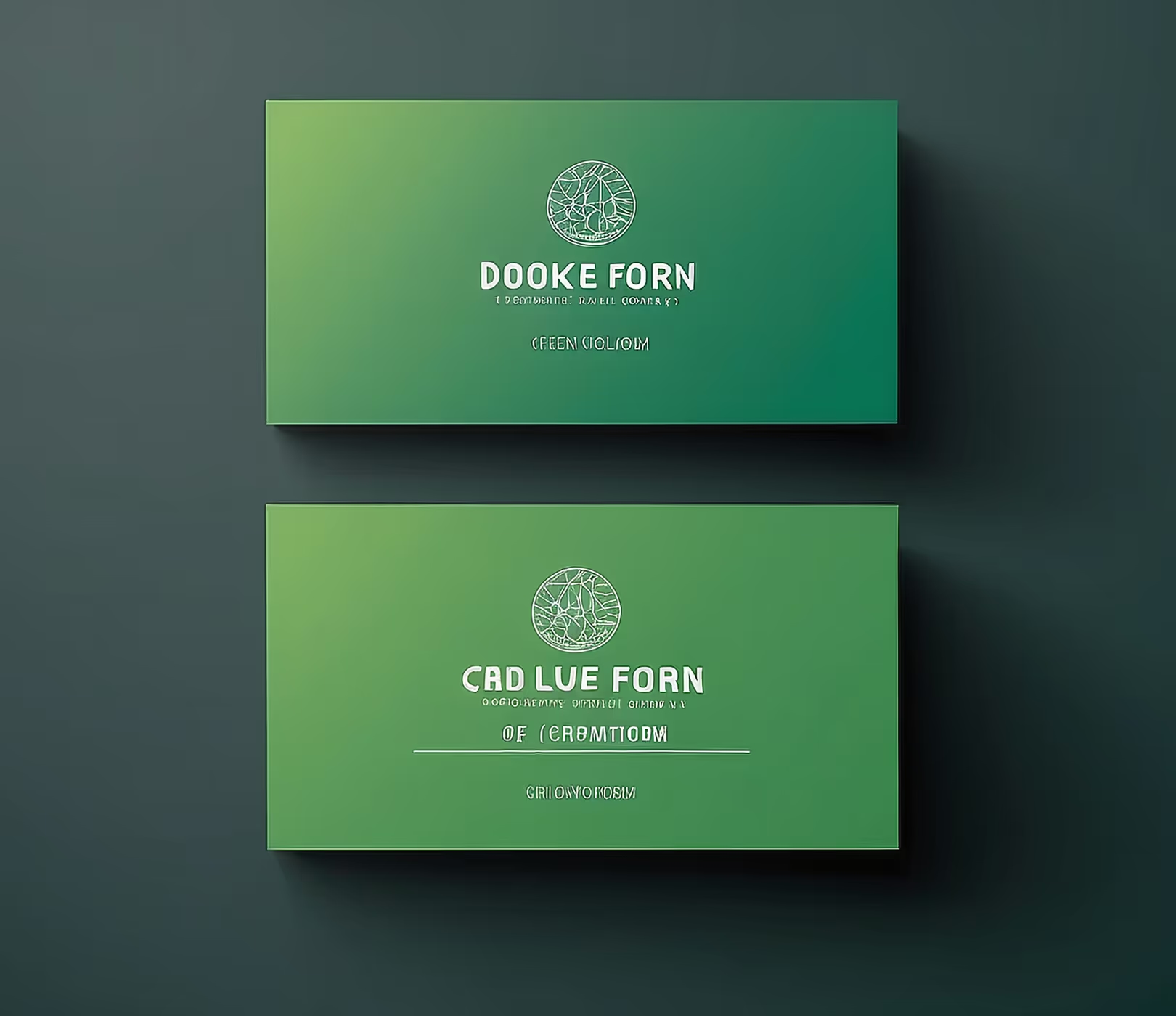 Floral Botanical Matt Business Card project visual 6