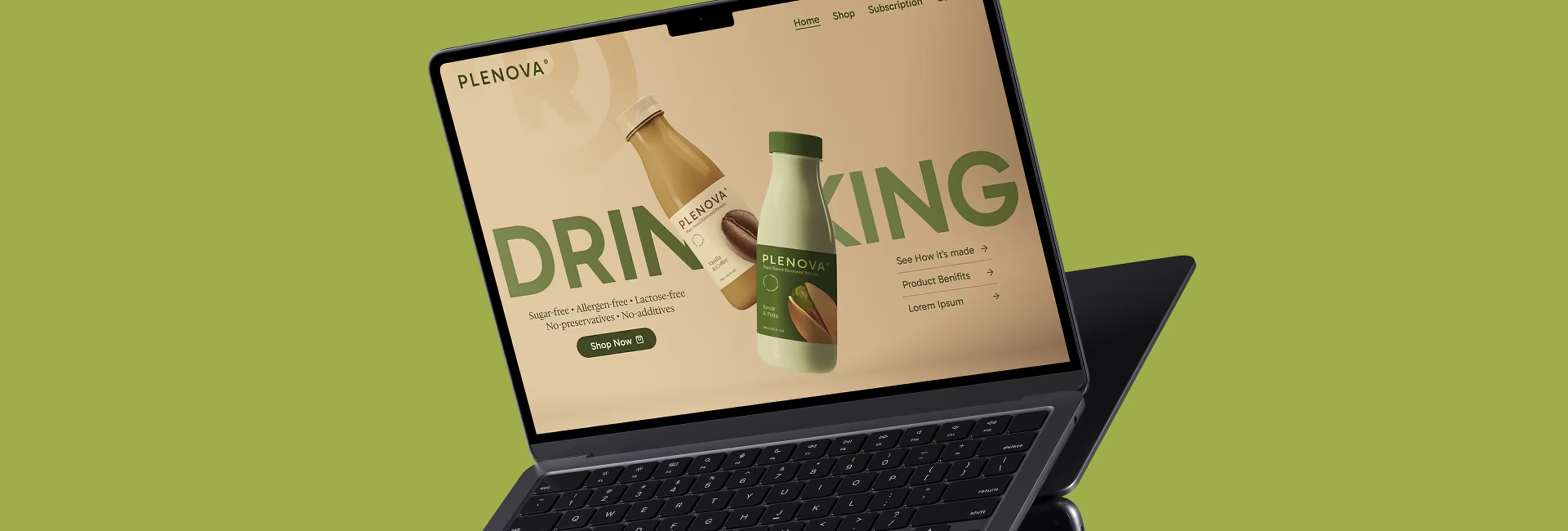 Plenova Web Design & Development project visual 1